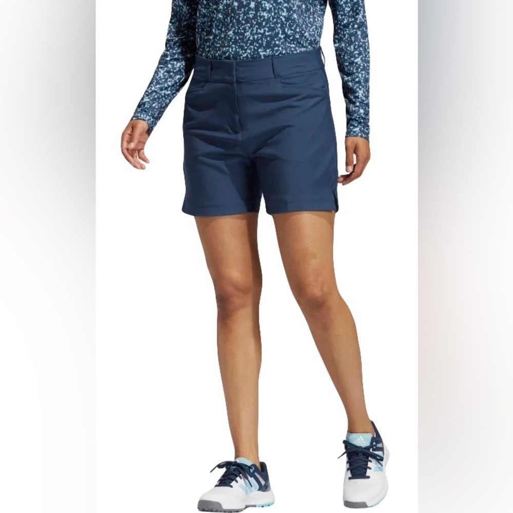 *ADIDAS* Plus Blue Stretch Golf Bermuda Shorts Size 14
